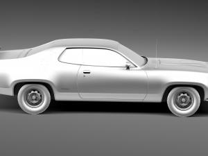 Plymouth Road Runner GTX 1971-1975 Modèle 3D
