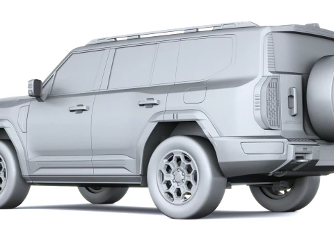 Jetour G700 2027 3D Model