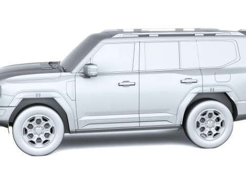 Jetour G700 2027 3D Model