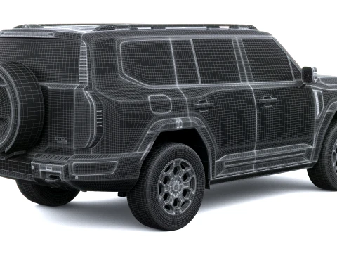 Jetour G700 2027 3D Model