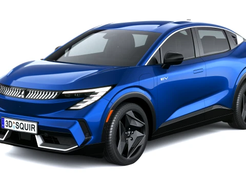 Mitsubishi Eclipse Sportback 2027 3D Model