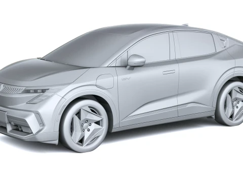 Mitsubishi Eclipse Sportback 2027 3D Model