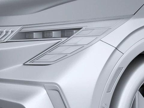 Mitsubishi Eclipse Sportback 2027 3D Model
