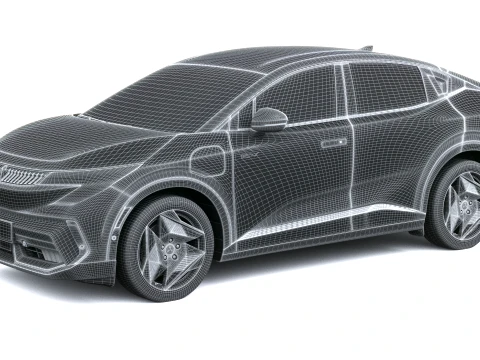 Mitsubishi Eclipse Sportback 2027 3D Model