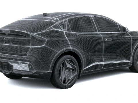 Mitsubishi Eclipse Sportback 2027 3D Model