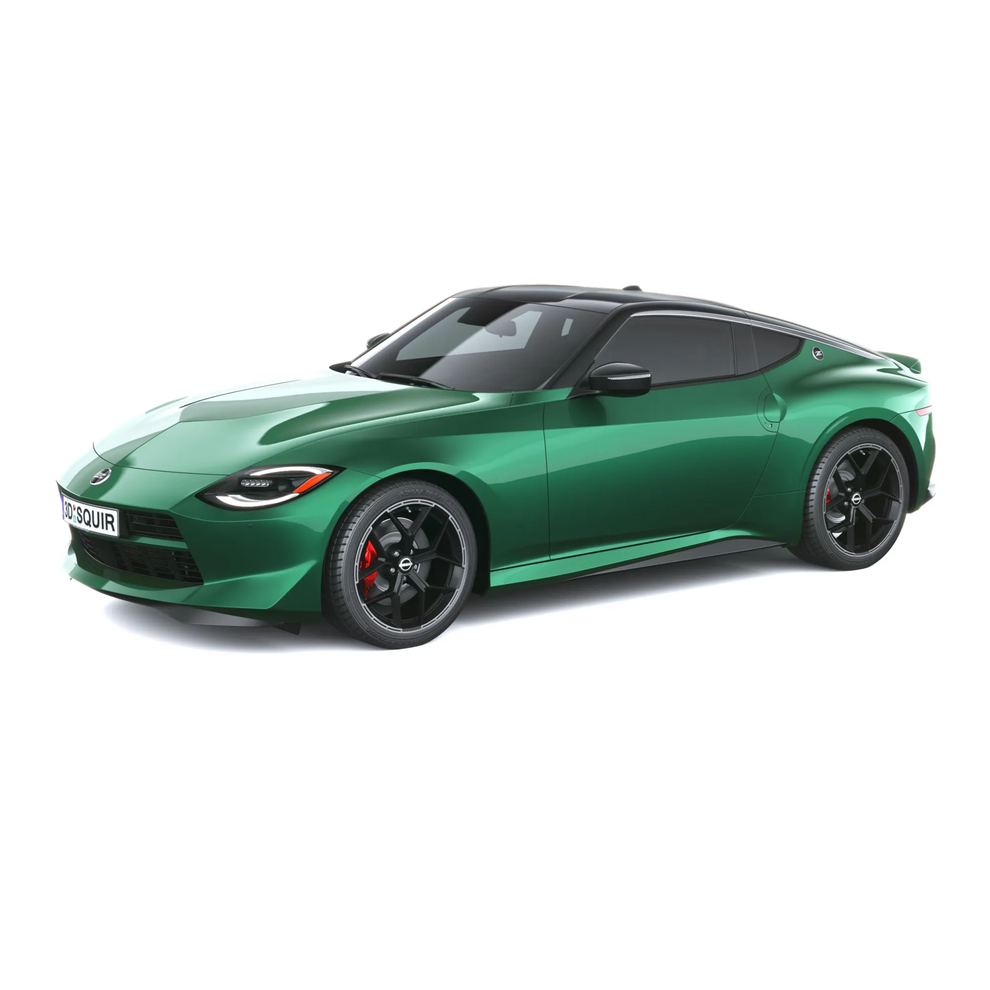 Nissan Z Performance 2027 3D Model .c4d .max .obj .3ds .fbx .stl .blend 