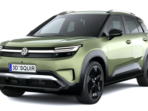 Volkswagen ID Cross 2027 3D Model