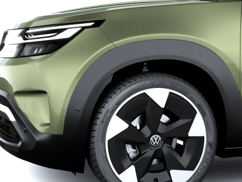 Volkswagen ID Cross 2027 3D Model