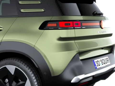 Volkswagen ID Cross 2027 3D Model