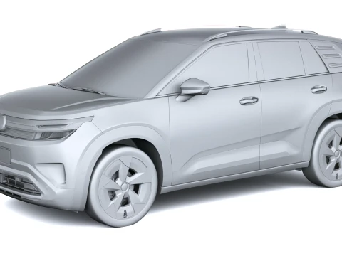 Volkswagen ID Cross 2027 3D Model