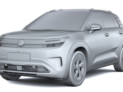 Volkswagen ID Cross 2027 3D Model