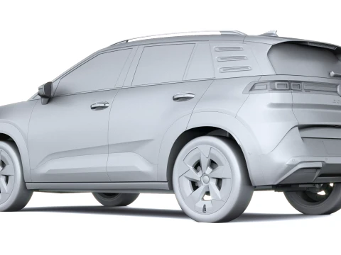 Volkswagen ID Cross 2027 3D Model