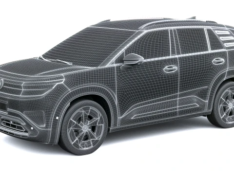Volkswagen ID Cross 2027 3D Model