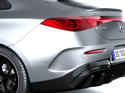 Mercedes-Benz CLA45 AMG 4Matic 2027 3D Model