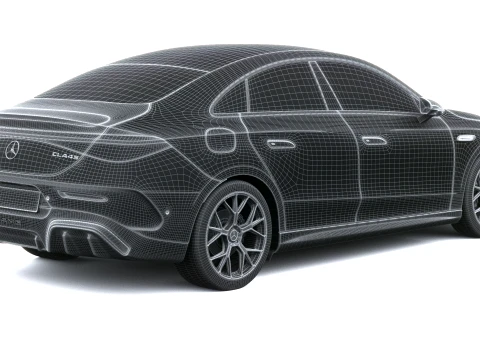 Mercedes-Benz CLA45 AMG 4Matic 2027 3D Model