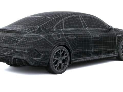 Mercedes-Benz CLA45 AMG 4Matic 2027 3D Model