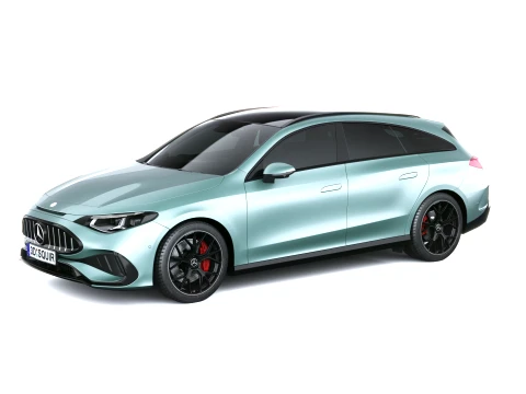 Freio de tiro Mercedes-Benz CLA45 AMG 4Matic 2027 Modelo 3D