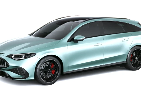Mercedes-Benz CLA45 AMG 4Matic Shooting Brake 2027 3D Model
