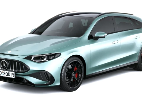 Mercedes-Benz CLA45 AMG 4Matic Shooting Brake 2027 3D Model