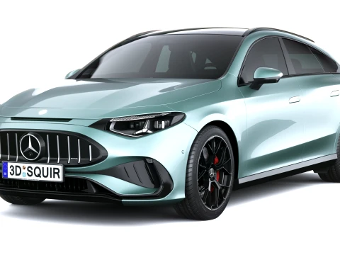 Mercedes-Benz CLA45 AMG 4Matic Shooting Brake 2027 3D Model