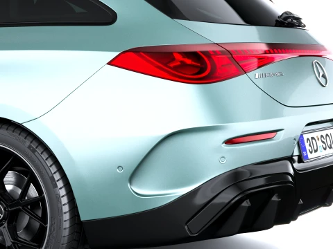 Mercedes-Benz CLA45 AMG 4Matic Shooting Brake 2027 3D Model