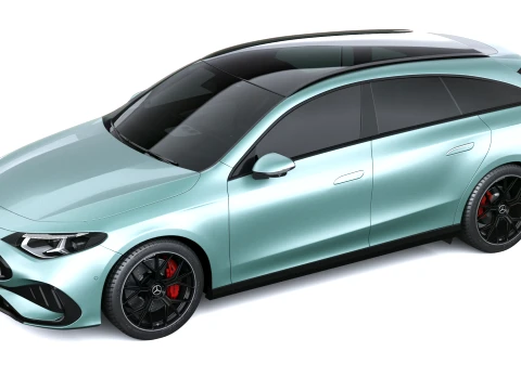 Mercedes-Benz CLA45 AMG 4Matic Shooting Brake 2027 3D Model