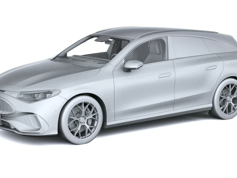 Mercedes-Benz CLA45 AMG 4Matic Shooting Brake 2027 3D Model