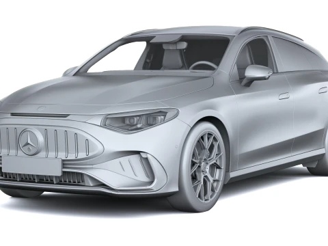 Mercedes-Benz CLA45 AMG 4Matic Shooting Brake 2027 3D Model