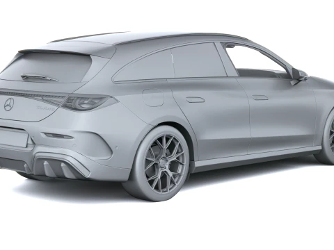 Mercedes-Benz CLA45 AMG 4Matic Shooting Brake 2027 3D Model