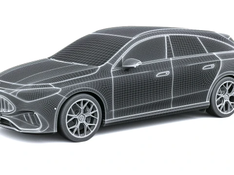 Mercedes-Benz CLA45 AMG 4Matic Shooting Brake 2027 3D Model