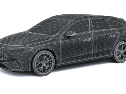 Mercedes-Benz CLA45 AMG 4Matic Shooting Brake 2027 3D Model