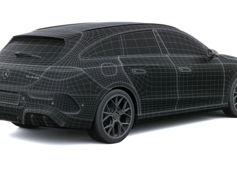 Mercedes-Benz CLA45 AMG 4Matic Shooting Brake 2027 3D Model