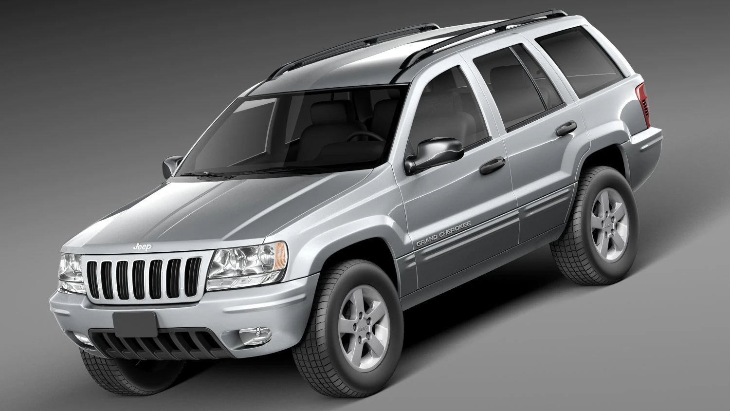 Jeep Grand Cherokee 1999-2005 3D Model .c4d .max .obj .3ds .fbx .stl .blend 
