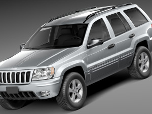 Jeep Grand Cherokee 1999-2005 Model 3D