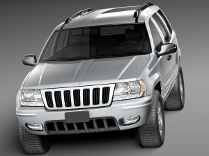 Jeep Grand Cherokee 1999-2005 Modelo 3D