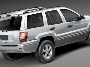 Jeep Grand Cherokee 1999-2005 Modelo 3D