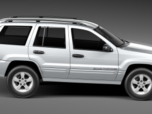 Jeep Grand Cherokee 1999-2005 Modelo 3D