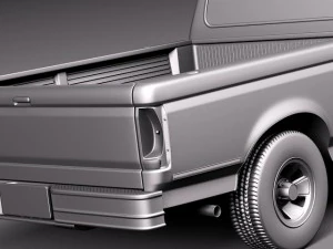 F-150 1992-1996 Regular Cab 3D Model