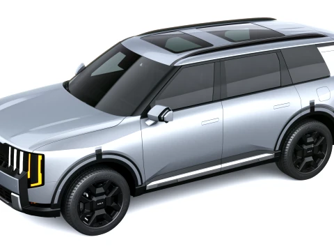Kia Telluride 2027 3D Model