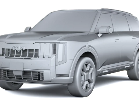 Kia Telluride 2027 3D Model
