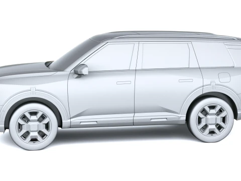 Kia Telluride 2027 3D Model