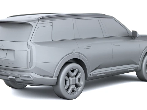 Kia Telluride 2027 3D Model