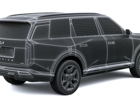 Kia Telluride 2027 3D Model