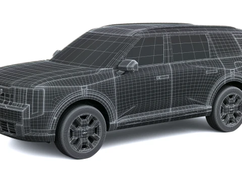Kia Telluride 2027 3D Model