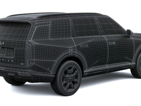 Kia Telluride 2027 3D Model