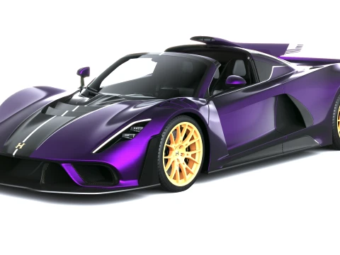 Hennessey Venom F5-M 2027 3D Model