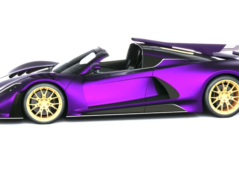 Hennessey Venom F5-M 2027 3D Model