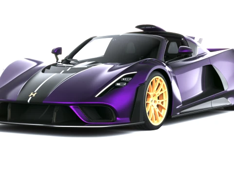 Hennessey Venom F5-M 2027 3D Model