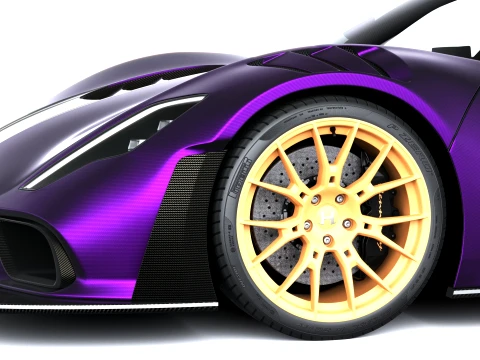 Hennessey Venom F5-M 2027 3D Model