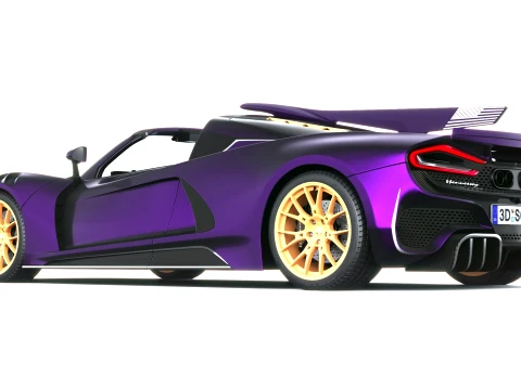 Hennessey Venom F5-M 2027 3D Model